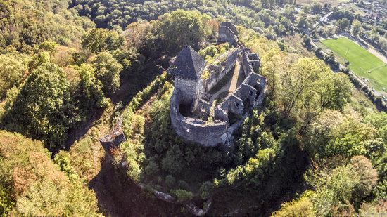 The ruins of Nevytsky Castle, Zakarpattia region, Ukraine, photo 11