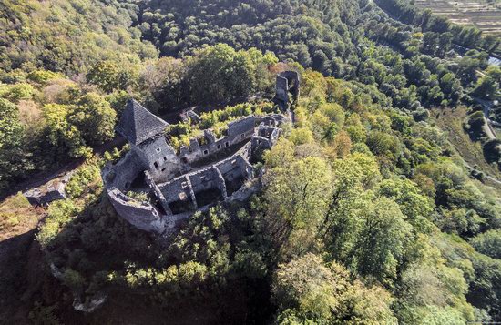 The ruins of Nevytsky Castle, Zakarpattia region, Ukraine, photo 12