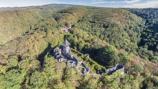 The ruins of Nevytsky Castle, Zakarpattia region, Ukraine, photo 15