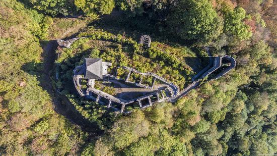 The ruins of Nevytsky Castle, Zakarpattia region, Ukraine, photo 16