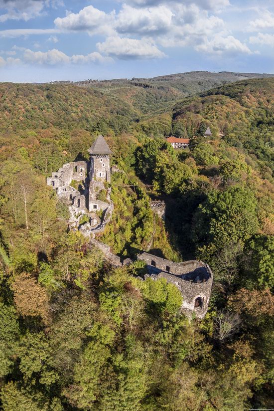 The ruins of Nevytsky Castle, Zakarpattia region, Ukraine, photo 17