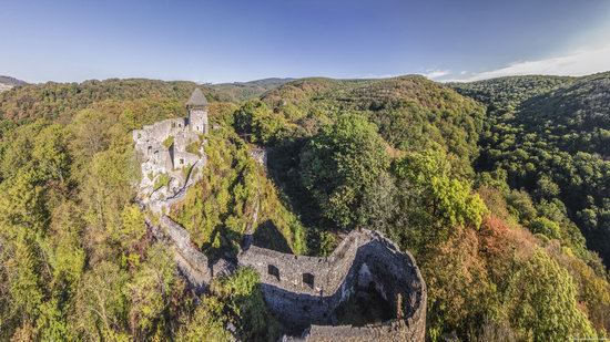 The ruins of Nevytsky Castle, Zakarpattia region, Ukraine, photo 7