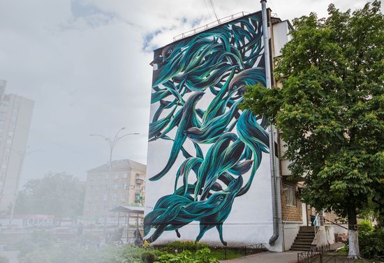 Kyiv murals street art, Ukraine, photo 9