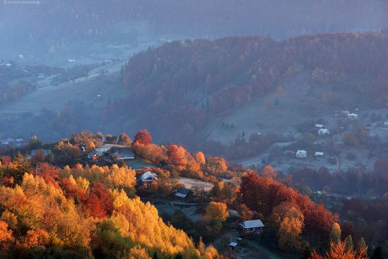 Golden autumn, Sokilsky Ridge, the Carpathians, Ukraine, photo 4