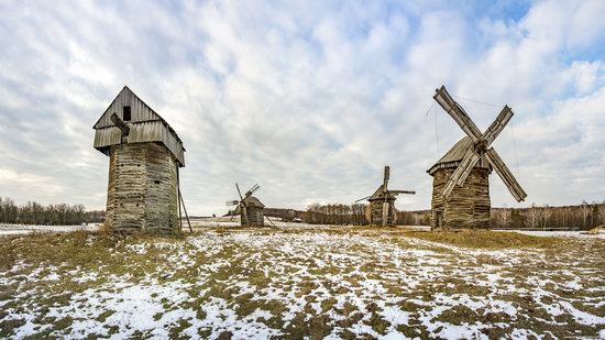 Windmills, Pyrohiv museum, Kyiv, Ukraine, photo 3