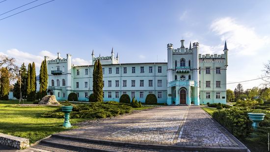 Neo-Gothic Castle in Bilokrynytsya, Ternopil region, Ukraine, photo 13