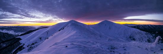 Winter on Pishkonya Range, Zakarpattia region, Ukraine, photo 11