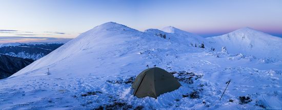 Winter on Pishkonya Range, Zakarpattia region, Ukraine, photo 15