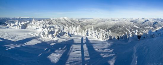 Winter on Pishkonya Range, Zakarpattia region, Ukraine, photo 2