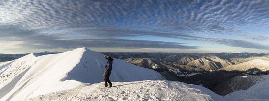 Winter on Pishkonya Range, Zakarpattia region, Ukraine, photo 9