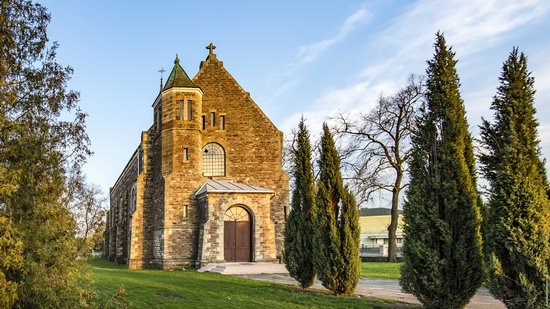 Church of Our Lady in Trybukhivtsi, Ternopil region, Ukraine, photo 1