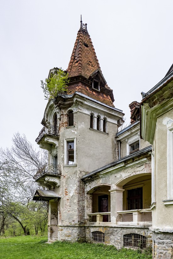 Abandoned villa in Nyzhankovychi, Lviv region, Ukraine, photo 5