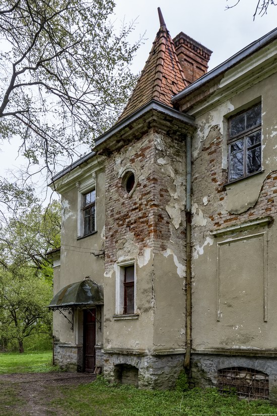 Abandoned villa in Nyzhankovychi, Lviv region, Ukraine, photo 9