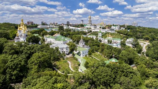 Kyiv Pechersk Lavra, Ukraine from above, photo 12