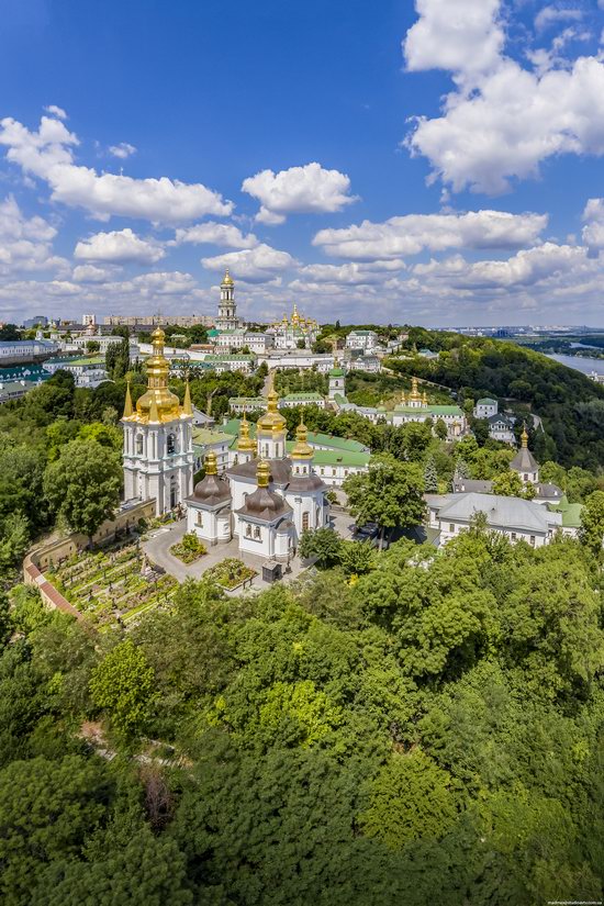 Kyiv Pechersk Lavra, Ukraine from above, photo 13