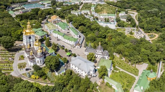 Kyiv Pechersk Lavra, Ukraine from above, photo 15