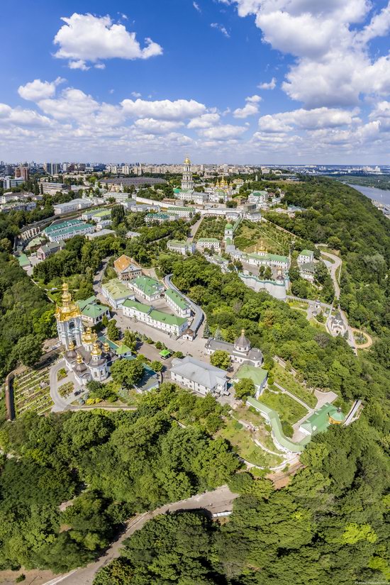 Kyiv Pechersk Lavra, Ukraine from above, photo 16