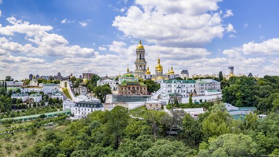 Kyiv Pechersk Lavra, Ukraine from above, photo 2