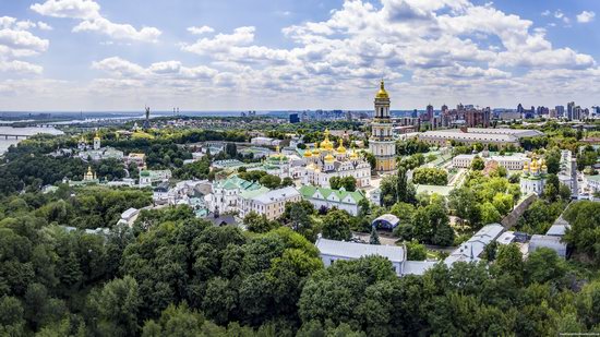 Kyiv Pechersk Lavra, Ukraine from above, photo 5