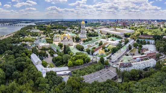 Kyiv Pechersk Lavra, Ukraine from above, photo 7