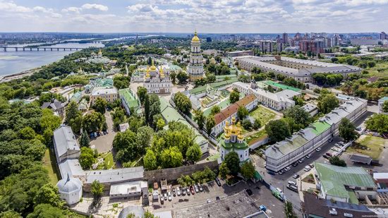 Kyiv Pechersk Lavra, Ukraine from above, photo 8