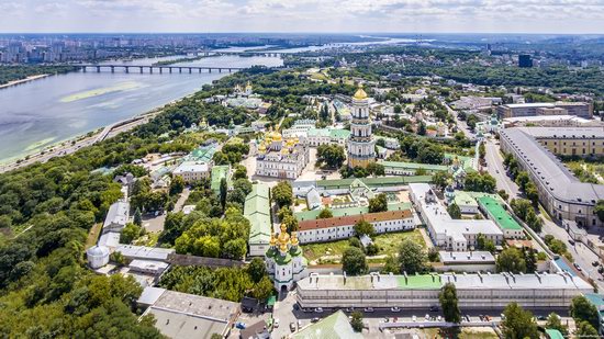 Kyiv Pechersk Lavra, Ukraine from above, photo 9