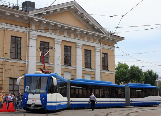 Parade of Trams in Kyiv, Ukraine, photo 10