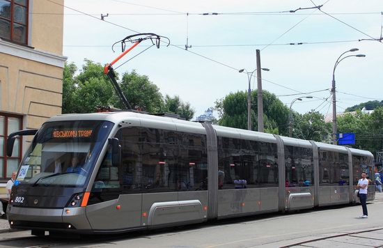 Parade of Trams in Kyiv, Ukraine, photo 14