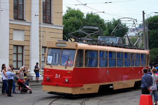 Parade of Trams in Kyiv, Ukraine, photo 16