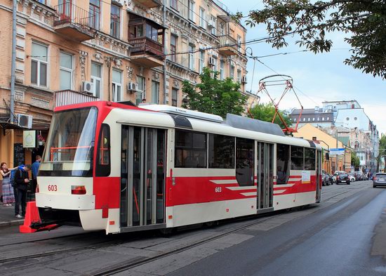 Parade of Trams in Kyiv, Ukraine, photo 4