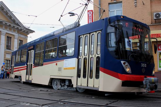 Parade of Trams in Kyiv, Ukraine, photo 5