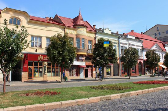 Walk through the center of Mukachevo, Ukraine, photo 10