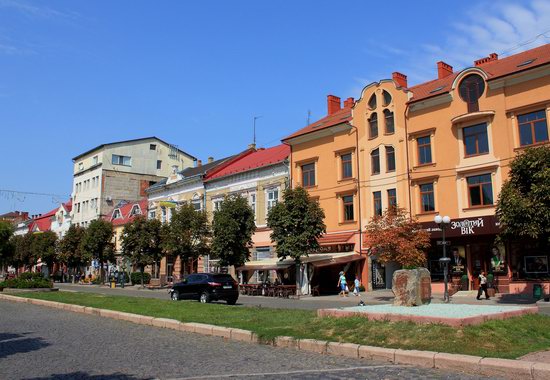 Walk through the center of Mukachevo, Ukraine, photo 11