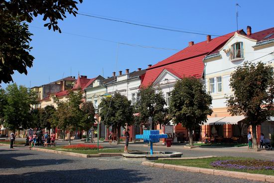 Walk through the center of Mukachevo, Ukraine, photo 13