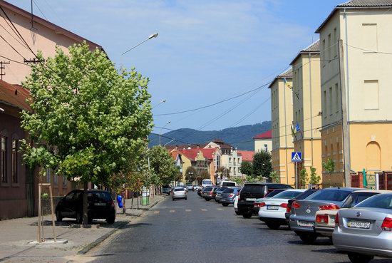 Walk through the center of Mukachevo, Ukraine, photo 2