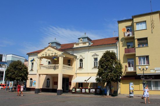 Walk through the center of Mukachevo, Ukraine, photo 6