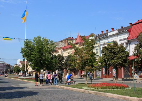 Walk through the center of Mukachevo, Ukraine, photo 9