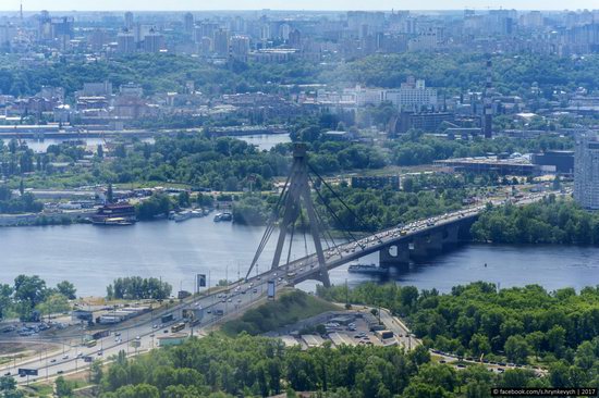 Bridges over the Dnieper River in Kyiv, Ukraine, photo 10