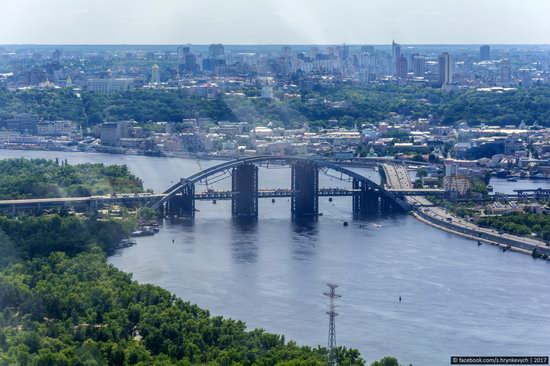 Bridges over the Dnieper River in Kyiv, Ukraine, photo 13