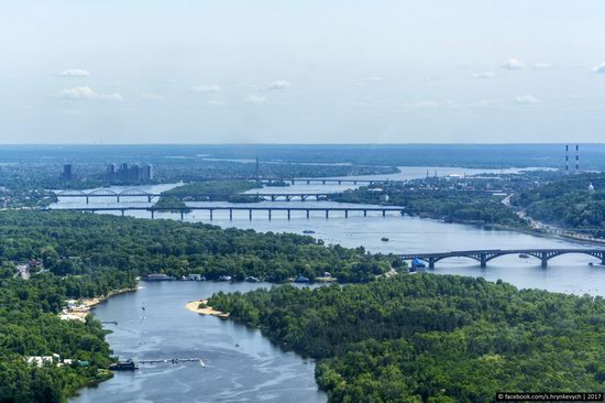 Bridges over the Dnieper River in Kyiv, Ukraine, photo 14