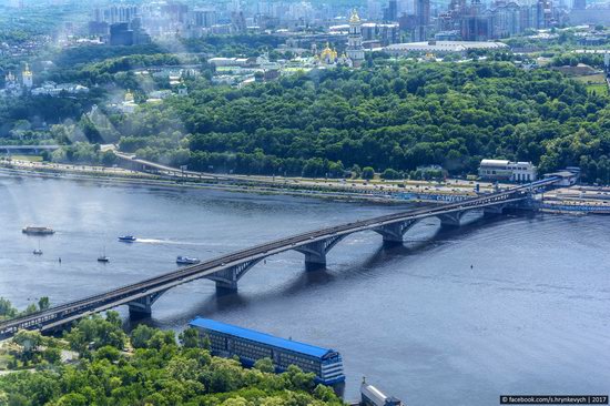 Bridges over the Dnieper River in Kyiv, Ukraine, photo 15