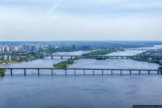 Bridges over the Dnieper River in Kyiv, Ukraine, photo 16