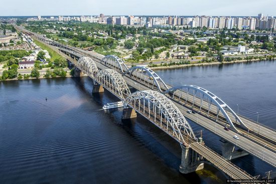 Bridges over the Dnieper River in Kyiv, Ukraine, photo 19