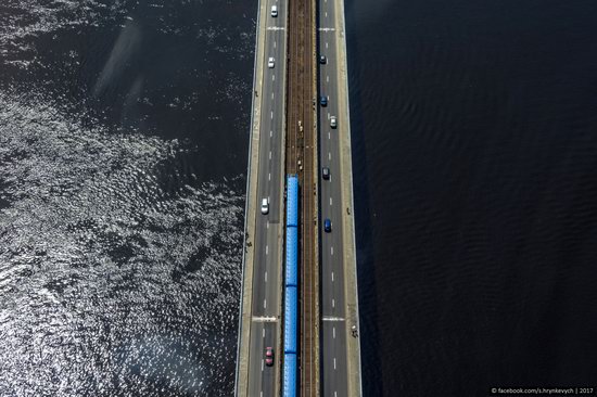 Bridges over the Dnieper River in Kyiv, Ukraine, photo 6