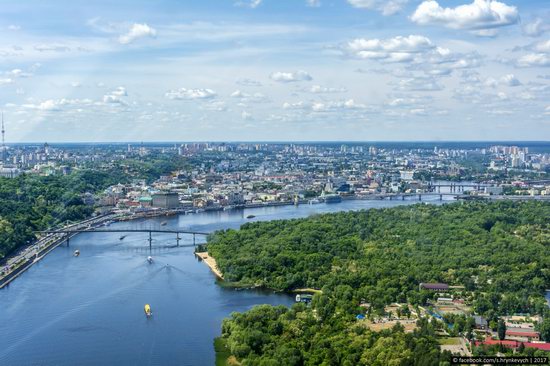 Bridges over the Dnieper River in Kyiv, Ukraine, photo 7