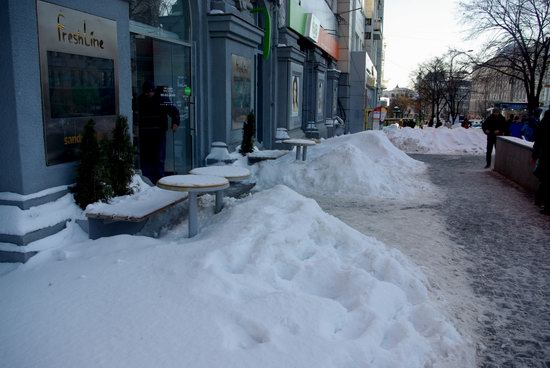 Spring in Kharkiv, Ukraine - after a heavy snowfall, photo 18