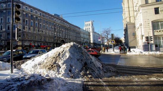 Spring in Kharkiv, Ukraine - after a heavy snowfall, photo 22