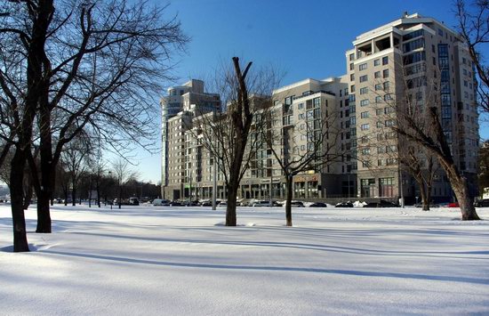 Spring in Kharkiv, Ukraine - after a heavy snowfall, photo 25