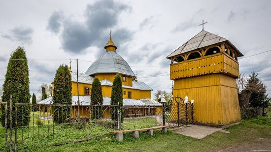 Holy Spirit Church in Vykoty, Lviv region, Ukraine, photo 13