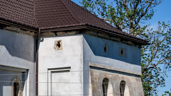 Defensive Roman Catholic Church in Bishche, Ukraine, photo 11